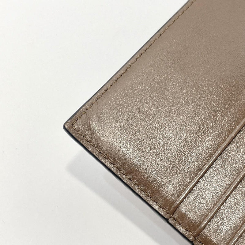 FENDI wallet 8M0386 Zucca pattern F's leather Brown Brown Women Used - JP-BRANDS.com
