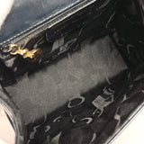 Salvatore Ferragamo Shoulder Bag L 21 5301 Vala leather Navy Women Used