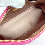 MIUMIU Shoulder Bag Materasse leather pink Women Used