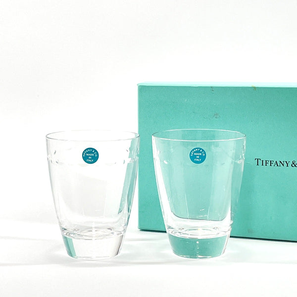 TIFFANY&Co. glass Swing pair Glass white white unisex New