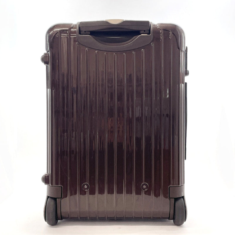 RIMOWA Carry Bag Salsa deluxe 4 wheels/Polycarbonate Dark brown unisex –  JP-BRANDS.com