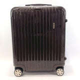 RIMOWA Carry Bag Salsa deluxe 4 wheels/Polycarbonate Dark brown unisex Used