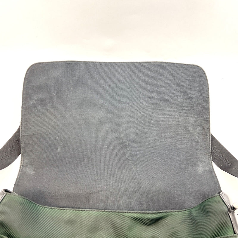 LOUIS VUITTON Shoulder Bag M30162 Del Soo Taiga green green mens