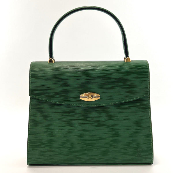 LOUIS VUITTON Handbag M52374 Malselv Epi Leather green Women Used