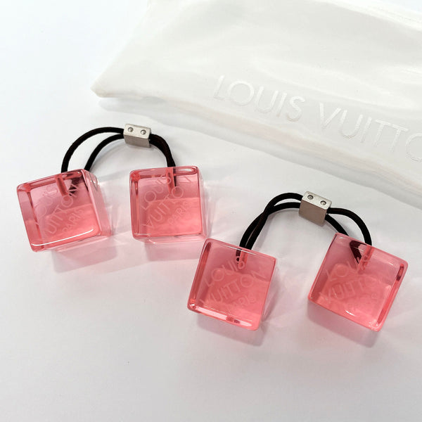 LOUIS VUITTON Other accessories R23534 Hair cube Platstick pink pink Women Used