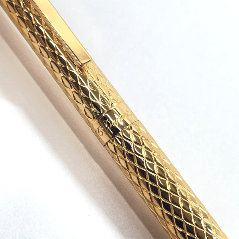 Dupont Ballpoint pen 53KDP30 Stainless Steel gold unisex Used