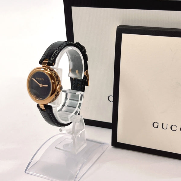 GUCCI Watches YA141501 Diamantissima Small Quartz movement Stainless Steel/leather gold gold Women Used