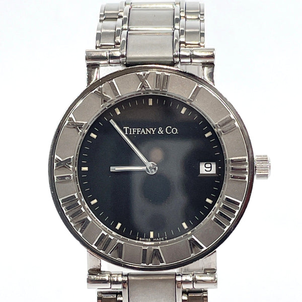TIFFANY&Co. Watches Atlas Date quartz Stainless Steel/Stainless Steel Silver Silver Women Used
