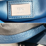 FENDI Handbag 8BN290 Peekaboo 2way leather Navy Women Used