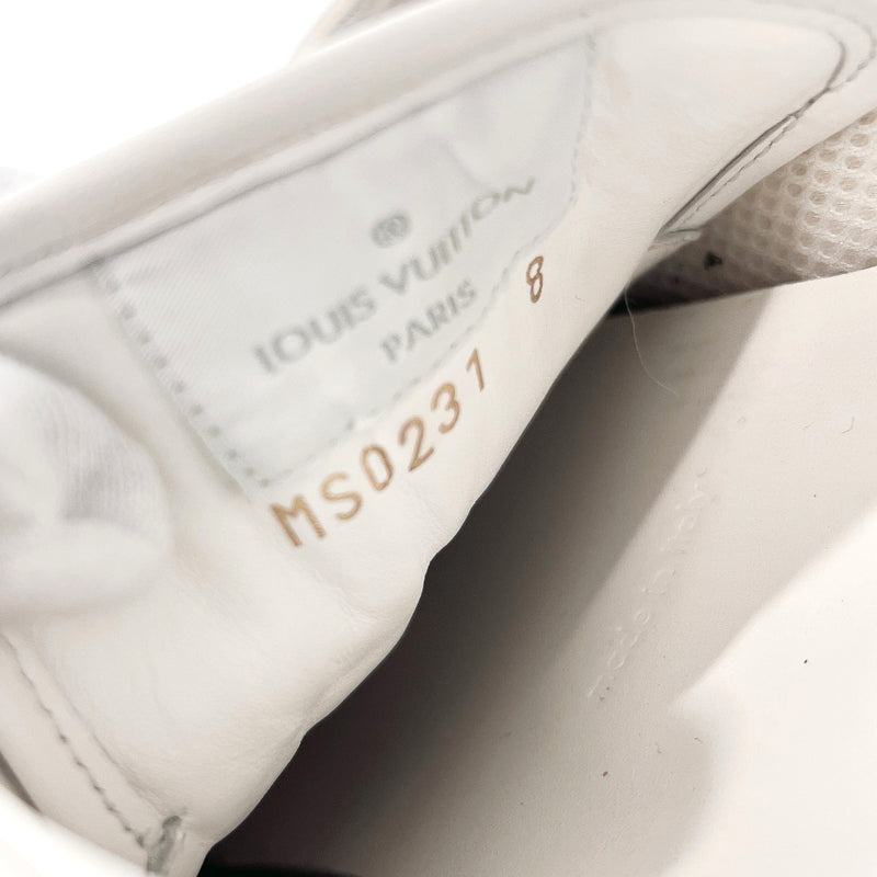 Louis Vuitton Run Away Sneaker, White, 8