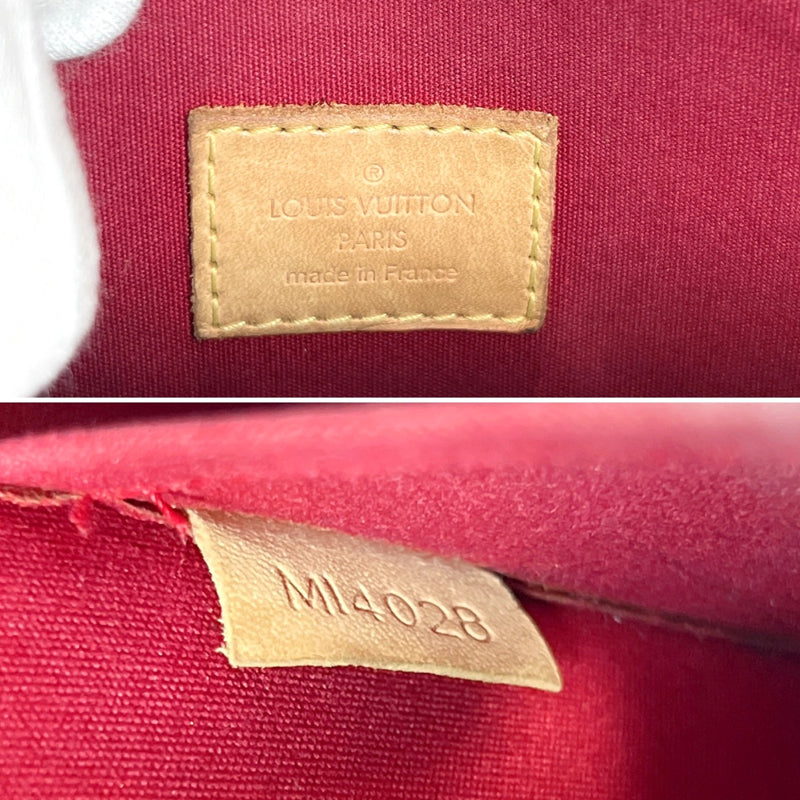 Louis Vuitton] Louis Vuitton Alma GM M93596 Verni Pom Damur Red MI207 –  KYOTO NISHIKINO