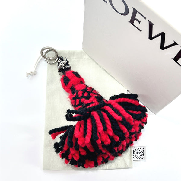 LOEWE charm With animal charm wool Red Red unisex New