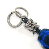LOEWE charm With animal charm Owl wool blue blue unisex New