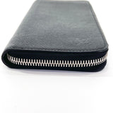 LOUIS VUITTON purse M30503 Zippy Wallet Vertical Taiga Black mens Used