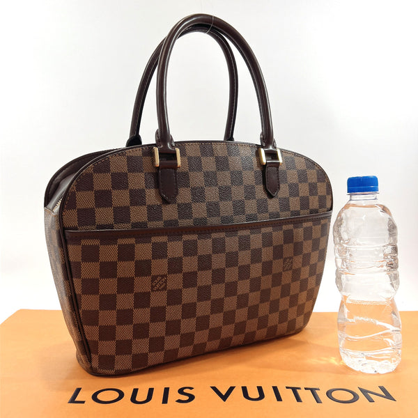 LOUIS VUITTON Handbag N51282 Saria ORIENTAL Damier canvas Brown Women Used