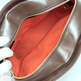 LOUIS VUITTON Handbag N51282 Saria ORIENTAL Damier canvas Brown Women Used