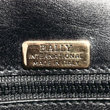 BALLY Shoulder Bag leather Black Women Used