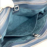LOUIS VUITTON Handbag M58846 Brooks 2way Epi Leather Navy mens Used