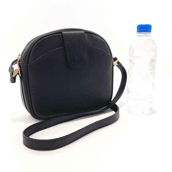 BURBERRY Shoulder Bag leather Black Women Used
