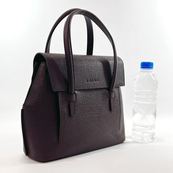 LOEWE Handbag leather Brown Women Used