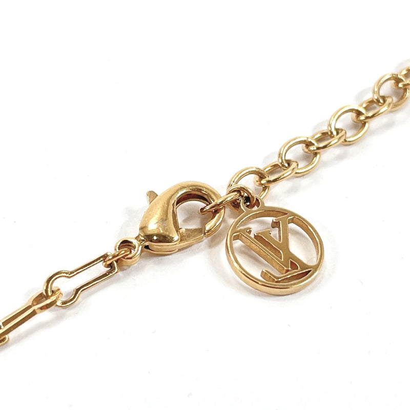  Louis Vuitton Necklace M69622 Collier Forever Young Gold :  Clothing, Shoes & Jewelry