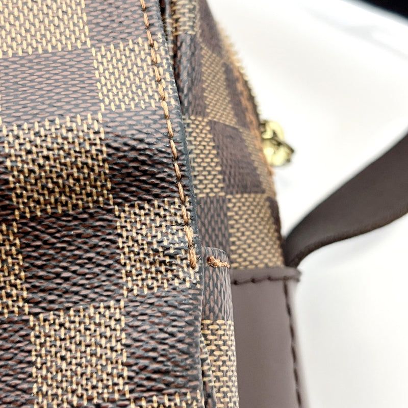 Logo Shoulder Belt Louis Vuitton Naviglio Damier Bag Brown mens