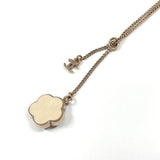CHANEL Necklace Camellia COCO Mark Bijoux metal gold Women Used