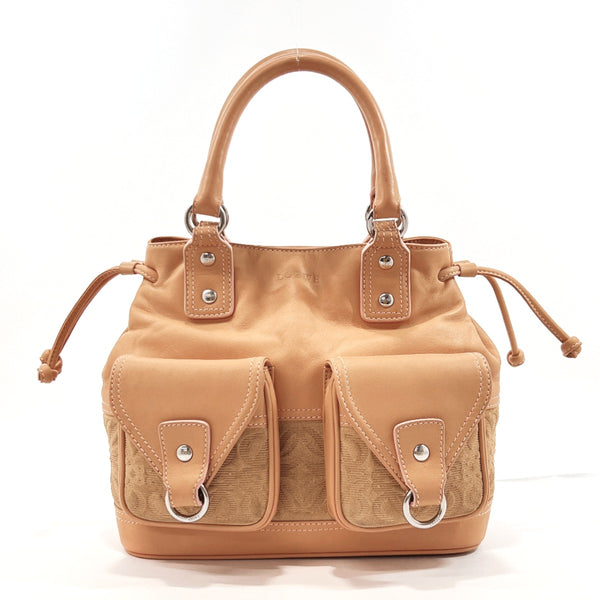 LOEWE Handbag leather/Suede Camel Women Used