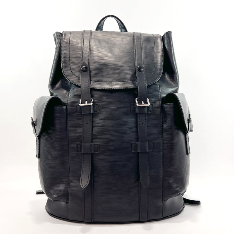  Louis Vuitton M50159 Christopher PM Epi Backpack Rucksack Epi  Leather Men's Used, Black/Silver Hardware : Clothing, Shoes & Jewelry