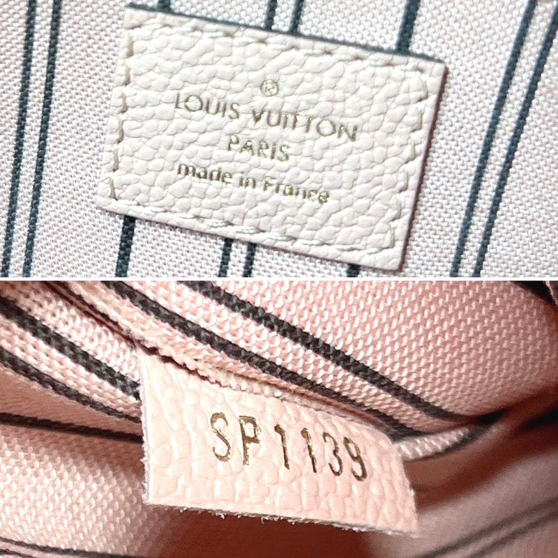 LOUIS VUITTON Handbag M44123 Montaigne BB Monogram unplant pink