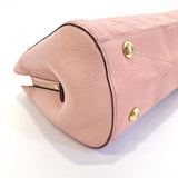 Montaigne leather handbag Louis Vuitton Pink in Leather - 36956271