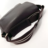 Dunhill Shoulder Bag OF6010B Messenger bag Ensign leather Dark brown mens Used