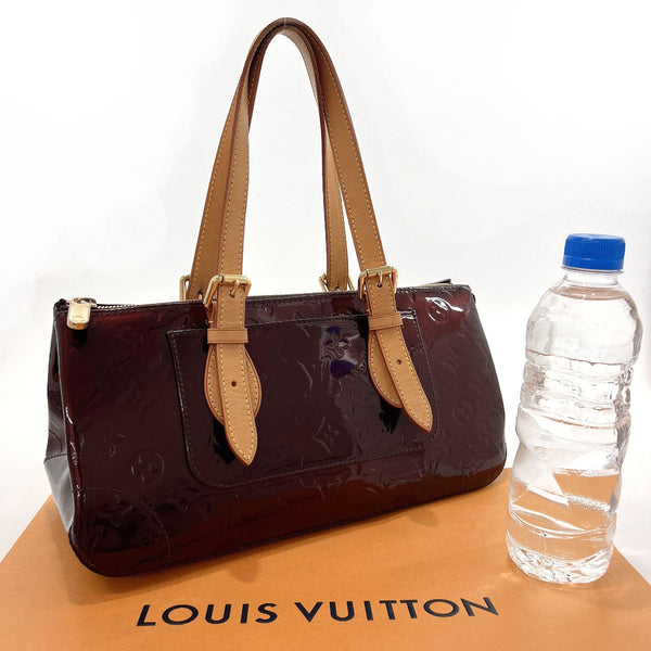 LOUIS VUITTON Handbag M93510 Rosewood Avenue Monogram Vernis Bordeaux Women Used