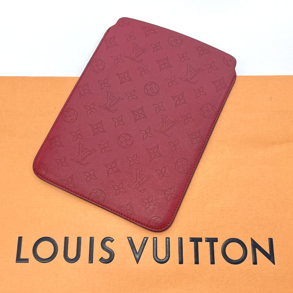 LOUIS VUITTON Other accessories ipad air case Monogram Mahina Red unisex Used