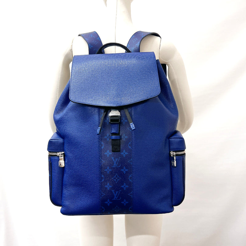 LOUIS VUITTON Taiga Monogram Outdoor Backpack Pacific Blue 1000943