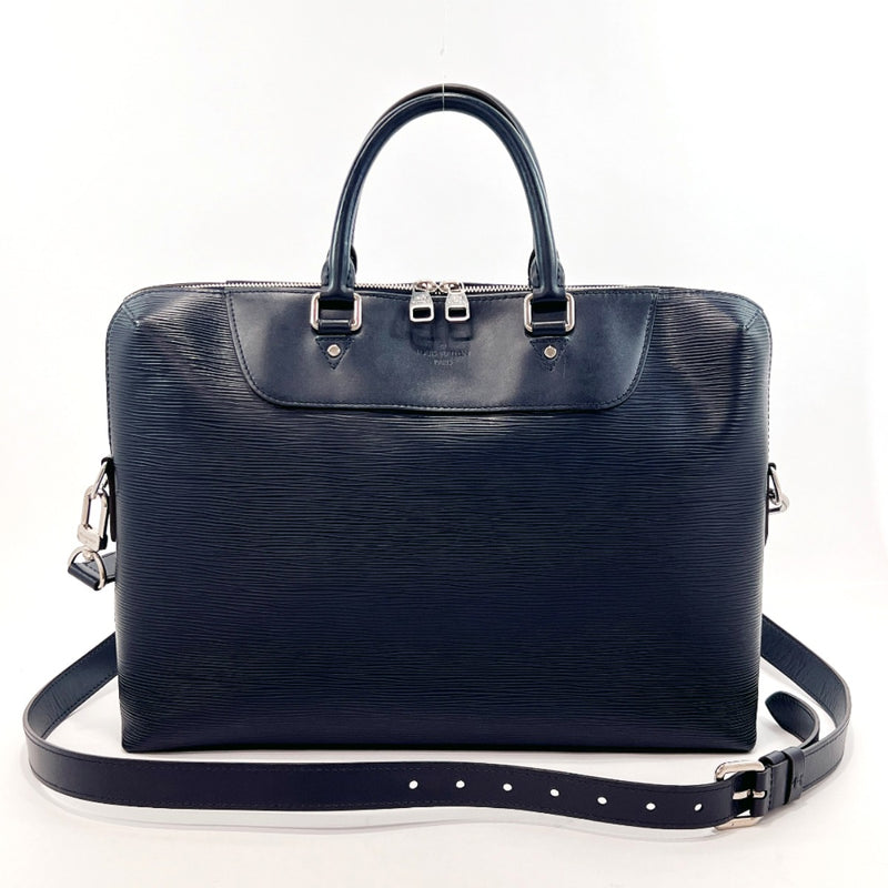Shop LOUIS VUITTON Men's Leather Handbag - Gray