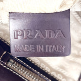 PRADA Tote Bag Jacquard canvas/leather beige beige Women Used