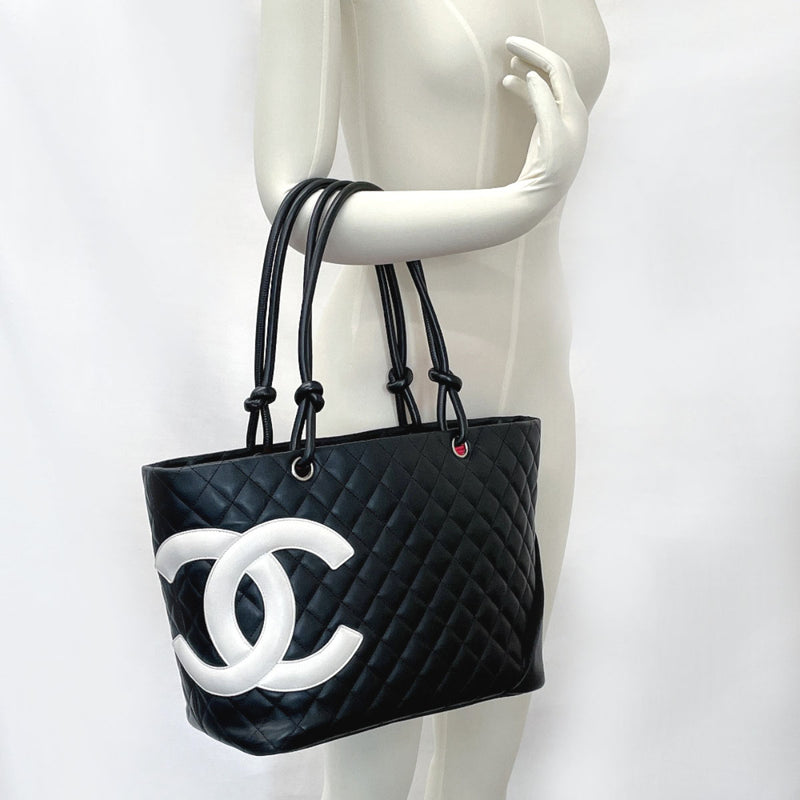 CHANEL, Bags, 0 Authentic Chanel Bowling Bag Quilted Lambskin Medium