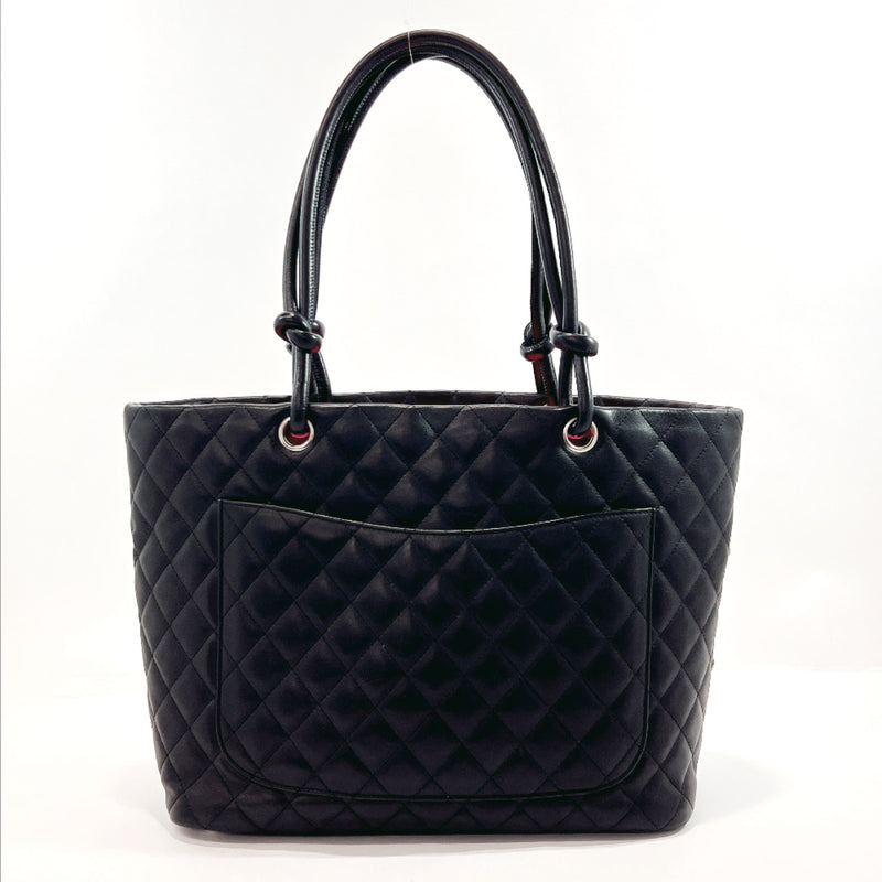 Chanel Black Quilted Leather 19 Shopper Tote Chanel