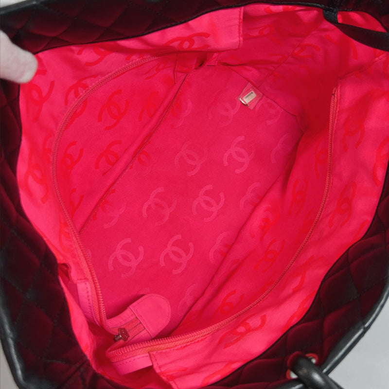 chanel pink cambon bag