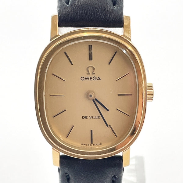 OMEGA Watches Cal:625 De Ville Stainless Steel/leather gold gold Women Used