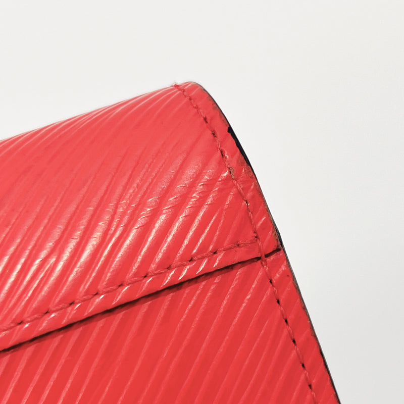 Louis Vuitton LV Twist Wallet Long Wallet Red Epi Leather M61179