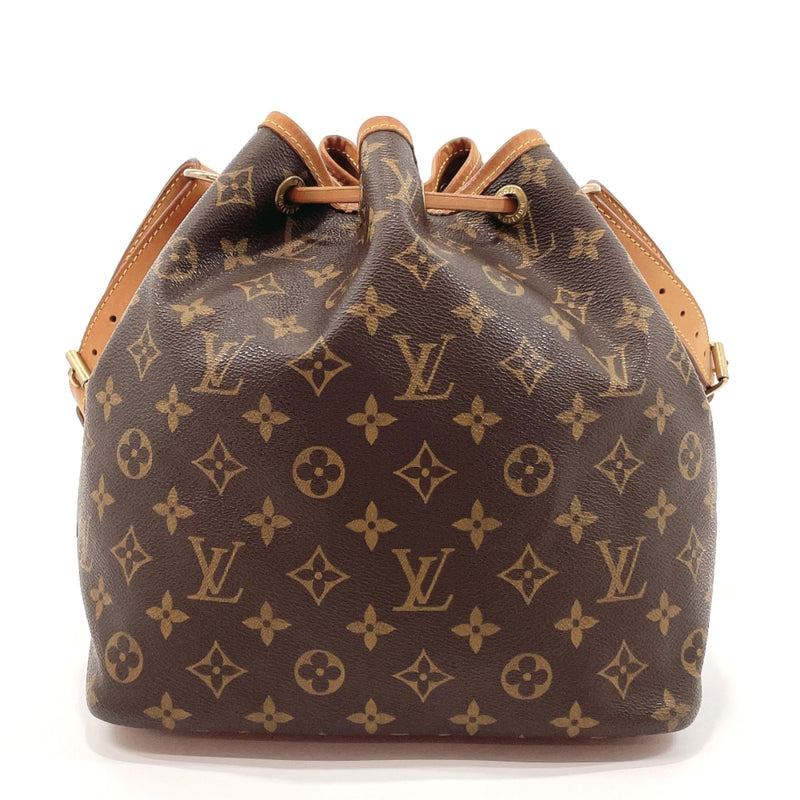 Louis Vuitton Monogram Canvas Petit Bucket Bag with Accessory