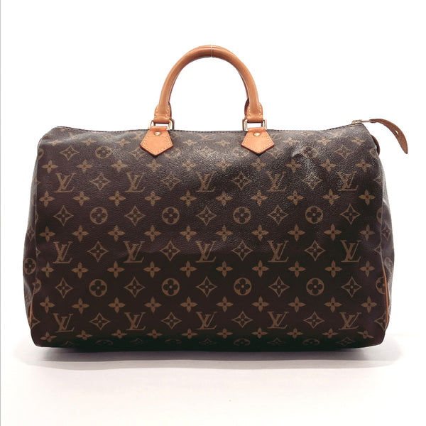 LOUIS VUITTON Handbag M41522 Speedy 40 Monogram canvas/Leather Brown unisex Used