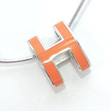 HERMES Necklace Pop ash metal Silver Silver Women Used