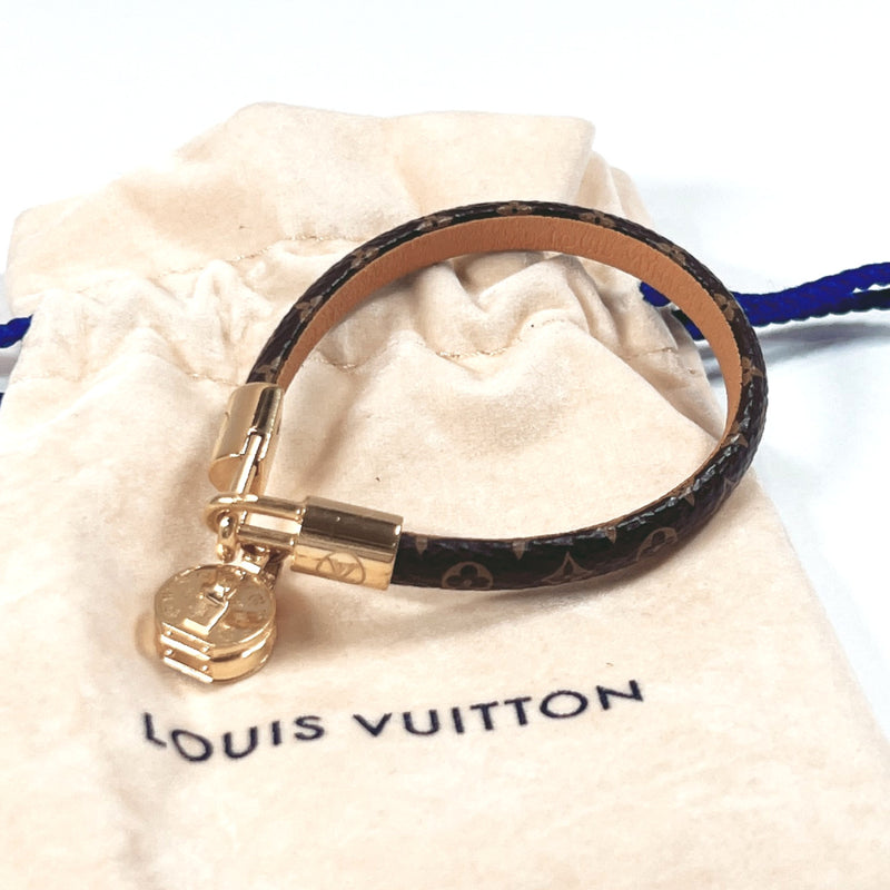 LOUIS VUITTON bracelet M6442F Bra Rubbed LV Tribute Monogram canvas Br –