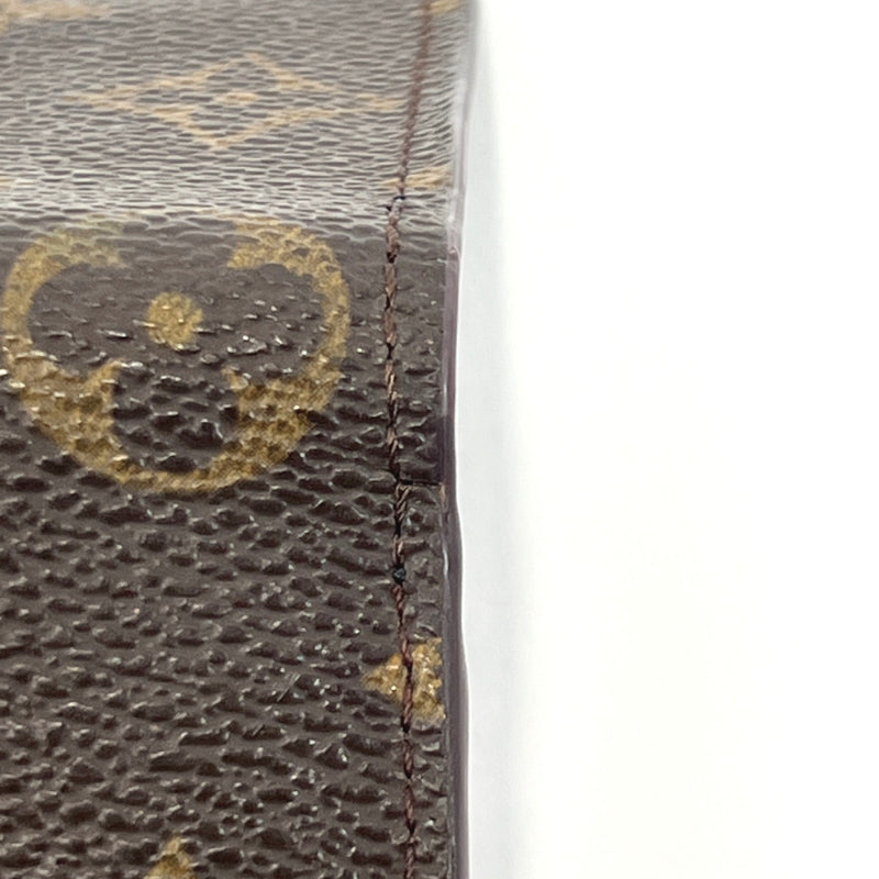 LOUIS VUITTON Tri-fold wallet M60135 Pochette Passpole Monogram canvas Brown unisex Used