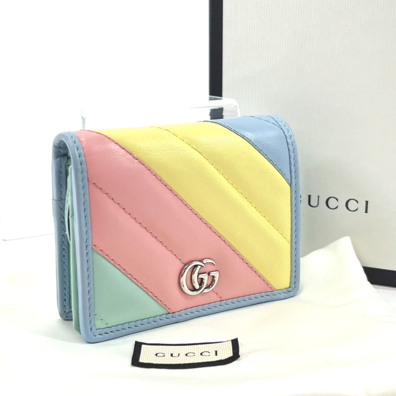 GUCCI wallet 466492 GG Marmont leather multicolor Women Used –