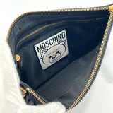 MOSCHINO Clutch bag 2A 8444 Couture Teddy bear PVC Black Women New