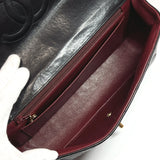 CHANEL Handbag Parent-child bag Parents only Matelasse lambskin Black Women Used